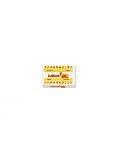 Plastilina jovi 72 blanco unidad tamano grande