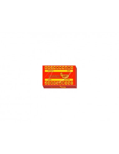 Plastilina jovi 72 rojo unidad tamano grande