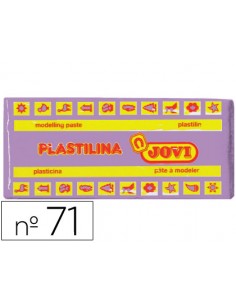 Plastilina jovi 71 lila unidad tamano mediano