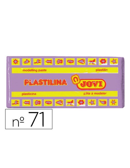 Plastilina jovi 71 lila unidad tamano mediano Plastilina jovi 71 lila unidad tamano mediano