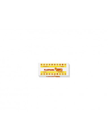 Plastilina jovi 71 blanco unidad tamano mediano
