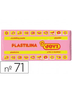 Plastilina jovi 71 rosa unidad tamano mediano