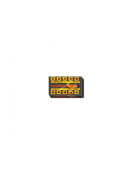 Plastilina jovi 70 negro unidad tamano pequeno