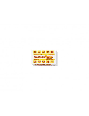 Plastilina jovi 70 blanca unidad tamano pequeno