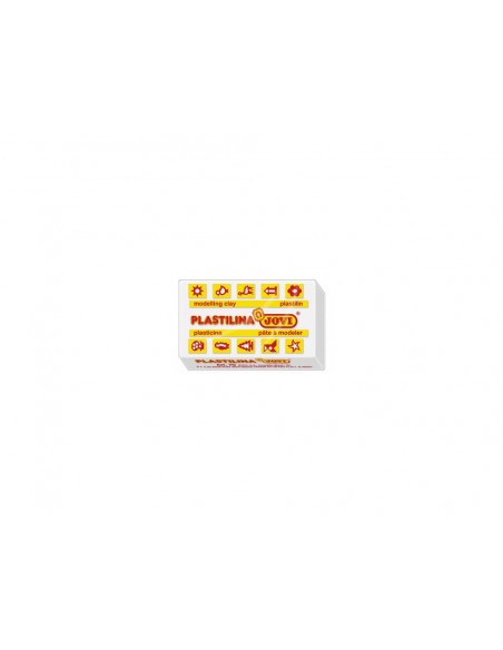 Plastilina jovi 70 blanca unidad tamano pequeno Plastilina jovi 70 blanca unidad tamano pequeno