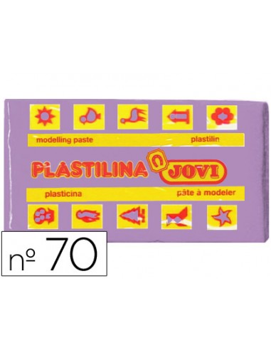 Plastilina jovi 70 lila unidad tamano pequeno