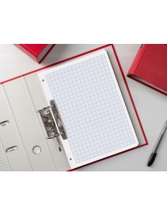 Recambio liderpapel din a4 100 hojas 75g m2 rayado nº 46 4 taladros