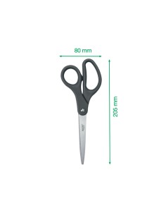 Tijera oficina leitz 205 cm titanio color gris oscuro