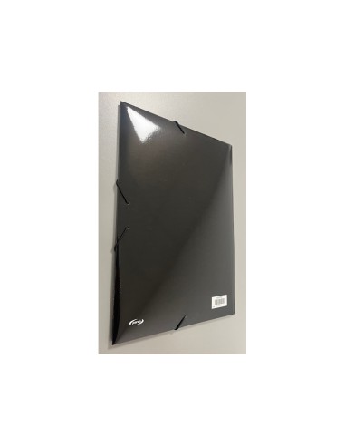 Carpeta con gomas pardo tres solapas din a4 carton pastel expositor de 24 unidades colores surtidos