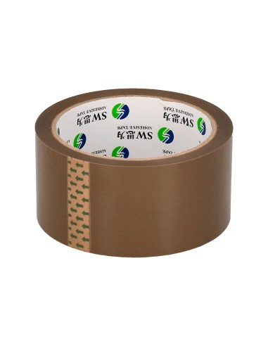 Cinta adhesiva greening polipropileno havana 60 mt x 48 mm para embalaje