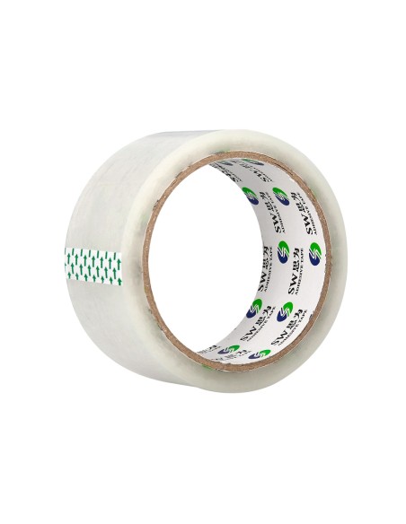 Cinta adhesiva greening polipropileno transparente 60 mt x 48 mm para embalaje