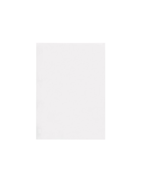 Cartulina liderpapel a3 180g m2 blanco paquete de 255 hojas en carpeta dossier transparente con cierre