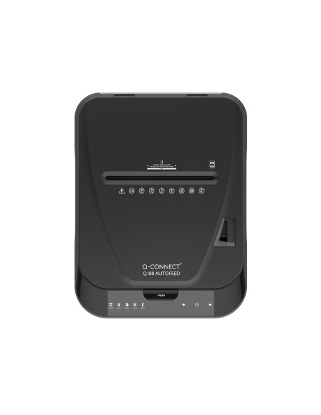 Destructora de documentos q connect capacidad corte 180 h auto 10 h manual destruye grapas clips y tarjetas