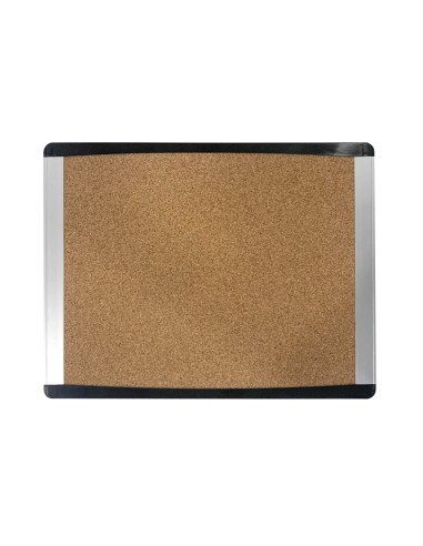 Pizarra corcho bi office inka reciclado marco de aluminio 280x216 cm