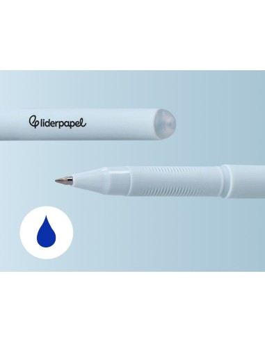 Boligrafo fantasia liderpapel animal town tinta azul borrable punta 1 mm expositor de 250 unidades 300x138x292 mm