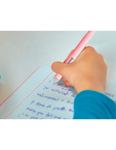 Boligrafo fantasia liderpapel animal town cerdo tinta azul borrable punta 1 mm