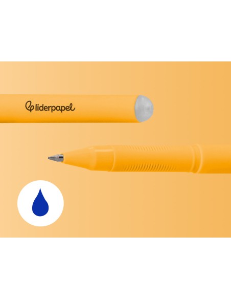 Boligrafo fantasia liderpapel animal town ardilla tinta azul borrable punta 1 mm