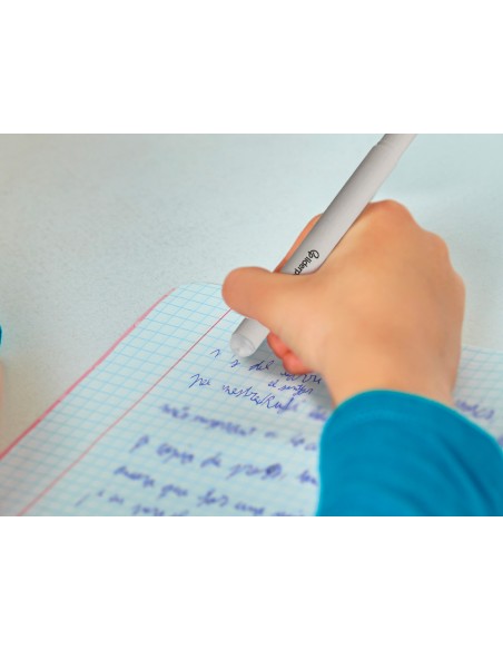 Boligrafo fantasia liderpapel animal town raton tinta azul borrable punta 1 mm