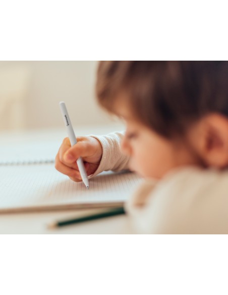 Boligrafo fantasia liderpapel animal town raton tinta azul borrable punta 1 mm