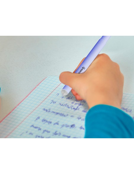 Boligrafo fantasia liderpapel animal town oso tinta azul borrable punta 1 mm