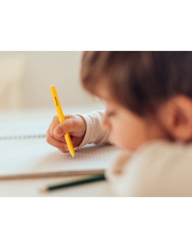 Boligrafo fantasia liderpapel animal town mono tinta azul borrable punta 1 mm