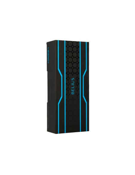 Boligrafo belius legacy aluminio diseno circulos azul cuerpo negro tinta color azul caja de diseno Boligrafo belius legacy aluminio diseno circulos azul cuerpo negro tinta color azul caja de diseno