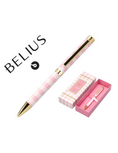Roller belius perfect picnic day aluminio color rosa dorado tinta color negro caja de diseno