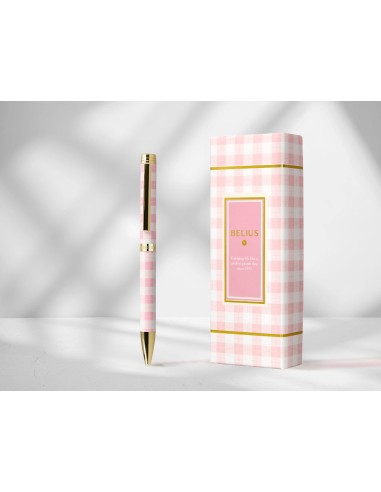 Roller belius perfect picnic day aluminio color rosa dorado tinta color negro caja de diseno