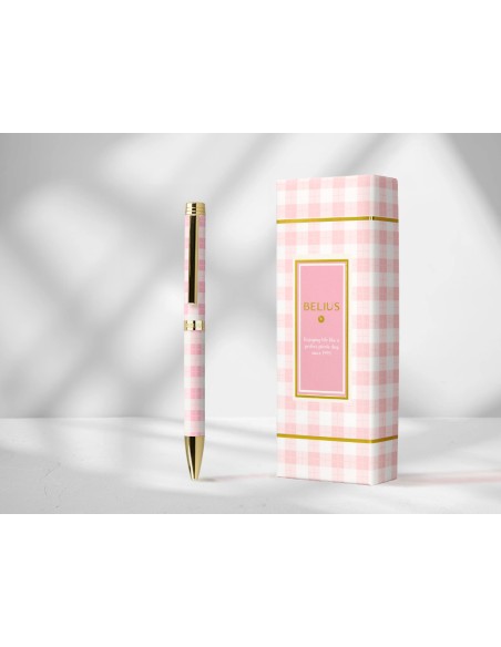 Roller belius perfect picnic day aluminio color rosa dorado tinta color negro caja de diseno Roller belius perfect picnic day aluminio color rosa dorado tinta color negro caja de diseno