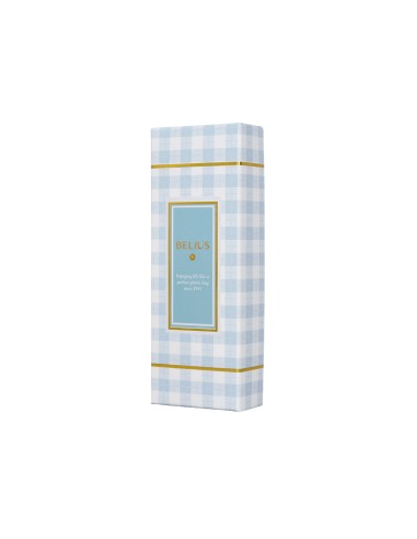 Boligrafo belius perfect picnic day aluminio color azul celeste dorado tinta azulcaja de diseno