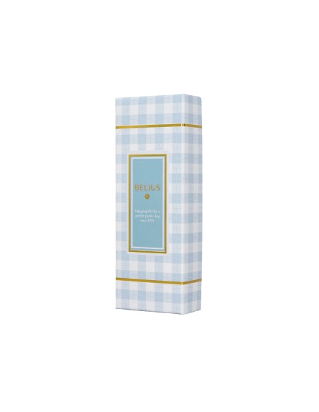 Boligrafo belius perfect picnic day aluminio color azul celeste dorado tinta azulcaja de diseno Boligrafo belius perfect picnic day aluminio color azul celeste dorado tinta azulcaja de diseno