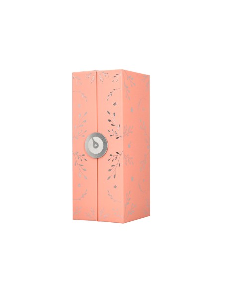 Roller belius bella aluminio color rosa diseno plateado relieve tinta color negro caja de diseno Roller belius bella aluminio color rosa diseno plateado relieve tinta color negro caja de diseno