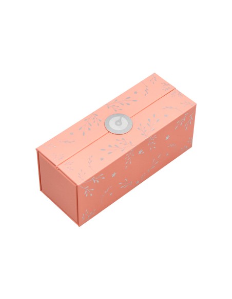 Roller belius bella aluminio color rosa diseno plateado relieve tinta color negro caja de diseno Roller belius bella aluminio color rosa diseno plateado relieve tinta color negro caja de diseno