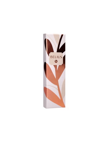 Boligrafo belius rose aluminio color burdeos oro rosa tinta azul caja de diseno