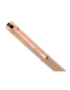 Boligrafo belius rose aluminio color burdeos oro rosa tinta azul caja de diseno