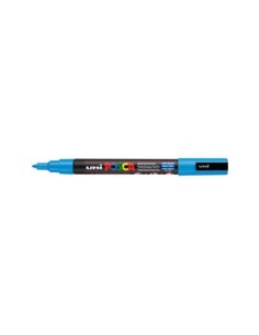 Rotulador uni posca pc 3m marcador de pintura punta conica 09 13 mm azul