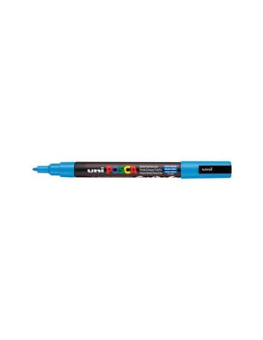 Rotulador uni posca pc 3m marcador de pintura punta conica 09 13 mm azul