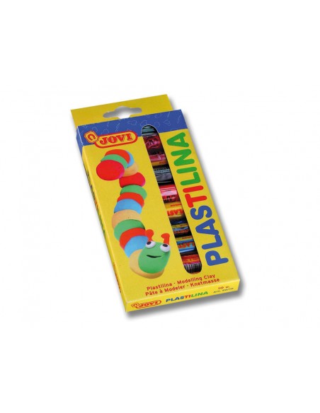 Plastilina jovi estuche de 10 barras colores surtidos Plastilina jovi estuche de 10 barras colores surtidos
