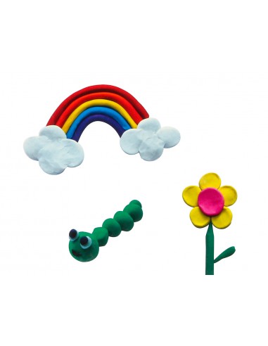 Plastilina liderpapel en barras de 50 gramos caja de 30 unidades colores surtidos