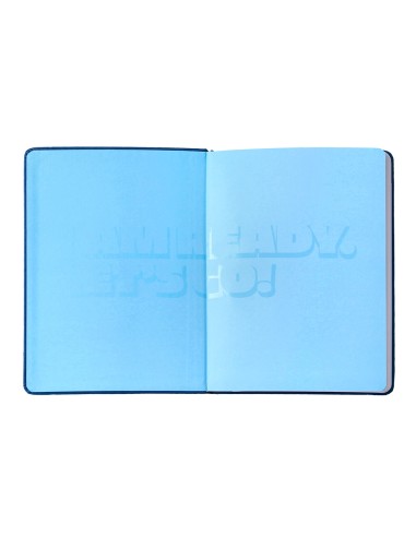 Agenda escolar antartik 25 26 encuadernada go simil piel azul oscuro semana vista a5 bilingue papel fsc 80 gr