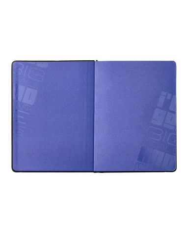 Agenda escolar antartik 25 26 encuadernada go simil piel negro semana vista a5 bilinguepapel fsc 80 gr