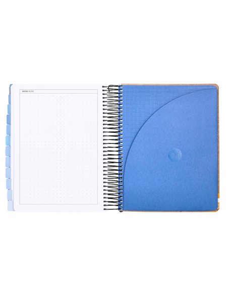 Agenda escolar antartik 25 26 espiral cargo dia pagina a5 bilingue papel fsc 80 gr