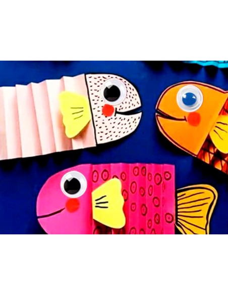 Ojo liderpapel 15 mm blanco con pupila de colores surtidos pack de 144 unidades