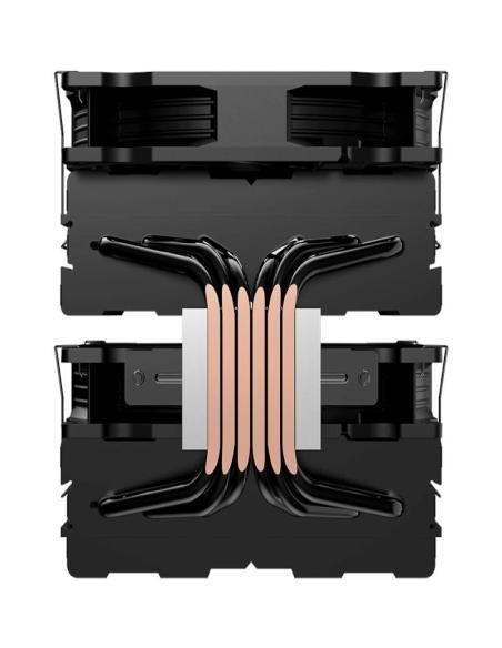 Hiditec Ventilador  C40 PRO PWM Black