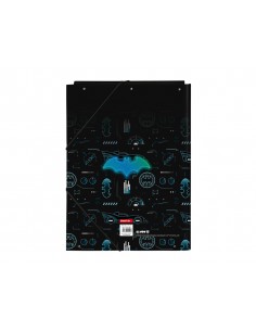 Carpeta gomas safta folio carton solapas batman bat tech