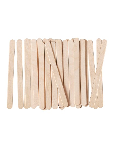 Palitos de madera liderpapel colores surtidos 15 x 18 cm bolsa con 50 unidades