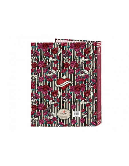 Carpeta safta 4 anillas mixtas folio gorjuss