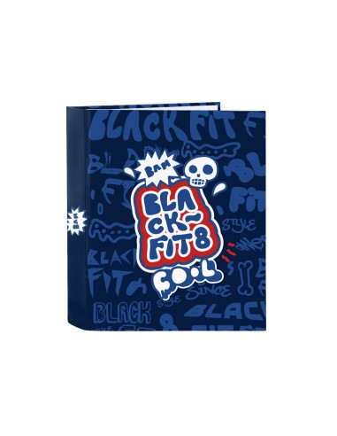 Carpeta safta carton folio 4 anillas mixtas 40 mm blackfit8 letters 270x60x330 mm