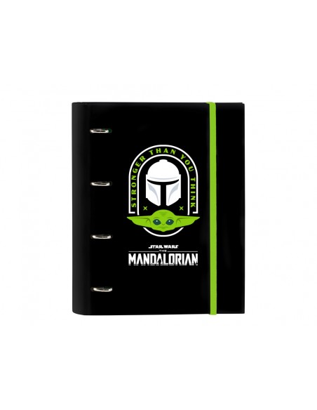 Carpeta con recambio safta din a4 tapa forrada 100 h 60 gr cuadro 5 mm the mandalorian