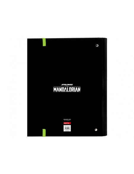 Carpeta con recambio safta din a4 tapa forrada 100 h 60 gr cuadro 5 mm the mandalorian